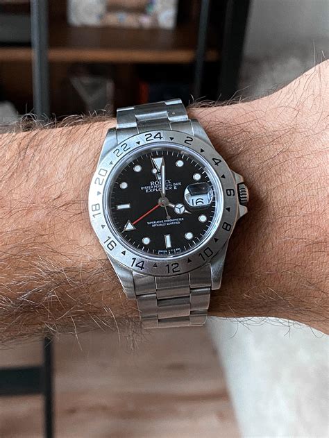 rolex explorer 2 1996|Rolex explorer ii black dial.